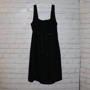 🖤 John Roberts Sleeveless Fit‑and‑Flare Dress · Women’s 10